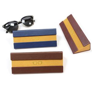 Wholesale Custom Gold Stamping Folding Sunglasses case portable glasses bag from china suppliers