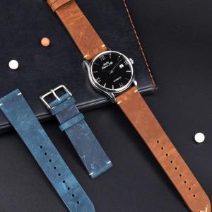 China 16 - 28mm 2 Piece Suede Watch Belt Strap With TTO Logo on sale