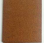 Antique Corten Steel Urban Trash Can Dia 390mm Round Metal Litter Bins