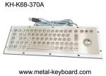 Mounted 67 Keys Industrial Computer Keyboard , Dust Proof Keyboard In Metal