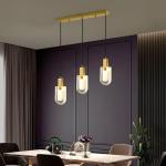 Modern Home Decor Dining Room Kitchen Crystal Hanging Pendant Light