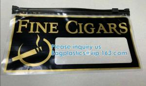 Wholesale Fine Cigars, slider grip bags, zip top pouch, Tear-proof, no leak, puncture resistance, eco-friendly from china suppliers