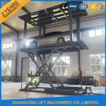 3T 3m Heavy Duty Hydraulic Scissor Car Lift , Automotive Scissor Lift