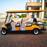 6 Seater Golf Cart Low Speed Vehicle 4 Wheel Drive Push Electric Street Legal