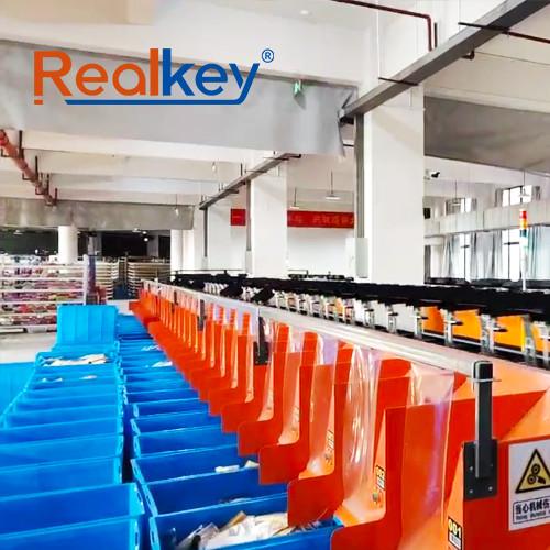 Reliable Performance Tilt Tray Sorter Low Energy Consumption 7200-10800p/H