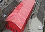 20x30m Red Color Wedding Party Tent For 500 People With Curtain And Linings