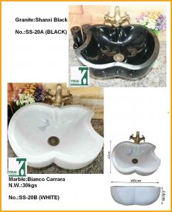 Wholesale Natural Stone Granite Sink Basin for Bathroom from china suppliers