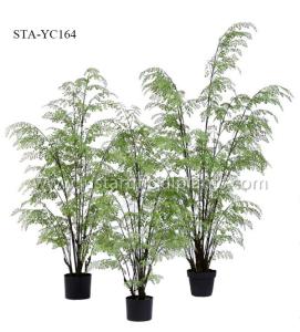 Wholesale Green Foliages Artificial Hanging Ferns Fire Retardant 180CM 130CM 100CM from china suppliers