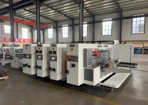 Wholesale Custom Flexo Printer Die Cutting Slotter Machine Automatic Independent Lead Edge Feeding from china suppliers