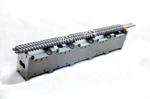 Wholesale Berstorff Twin Screw Screw Barrel Shaft Components Wear Corrosion Material from china suppliers