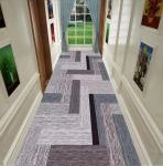 3D Printed Flower And Geometric Commercial Floor Mat Entrance Corridor Stairway
