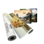 Aqueous 420gsm Matte Polycotton Pigment Inkjet Canvas For Canon