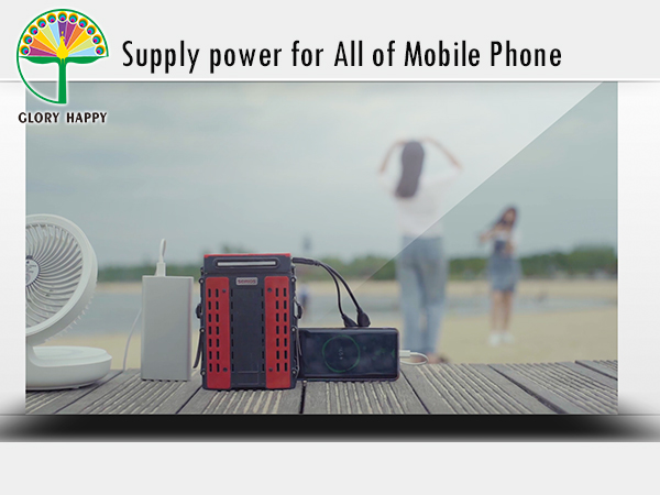 CE FCC ROHS Electronic 200Ah 25W Power Pack Generator