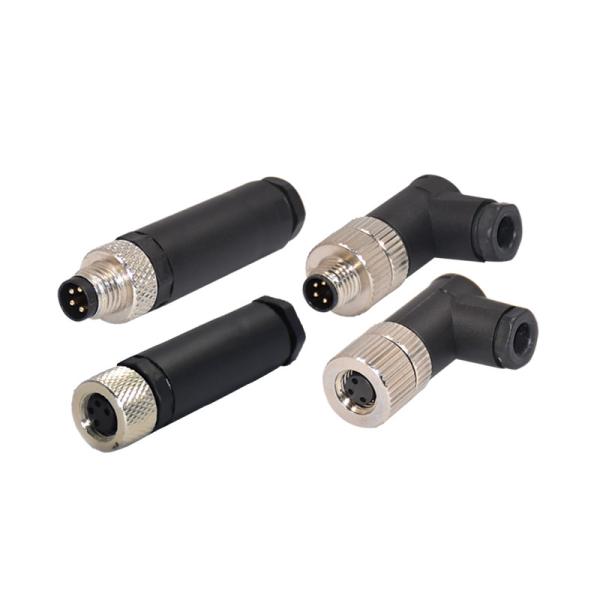 M8 Waterproof 3pin 4pin Male Female Right Angle Straight Assembly Sensor