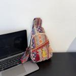 NEW CHINESE FASHION SINGLE SHOULDER CROSSBODY BAG NET RED SIMPLE ETHNIC STYLE