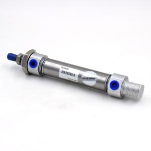 Wholesale MA Series Small Compressed Air Cylinder , Mini Pneumatic Piston Cylinder from china suppliers