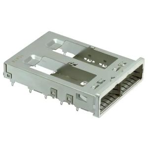 Wholesale TE 2227104-1 QSFP28 Cage Ganged 1 X 2 Connector 1 Rear EONs per Port Column from china suppliers