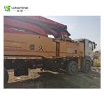 Used Putzmeister Concrete Pump Truck 37/42/52m Length With Less Working Hours