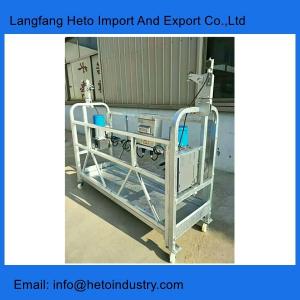 Wholesale Electric hoist motor ZLP800 suspended working platform for building maintenance from china suppliers