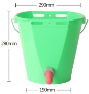 Wholesale Clearance - Calf bucket Feeder Euro style - with Nipple, Valve, and hanging bracket from china suppliers