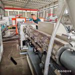 Fully Automatic Single Screw Extruder For 50-200mm Pvc Pipe