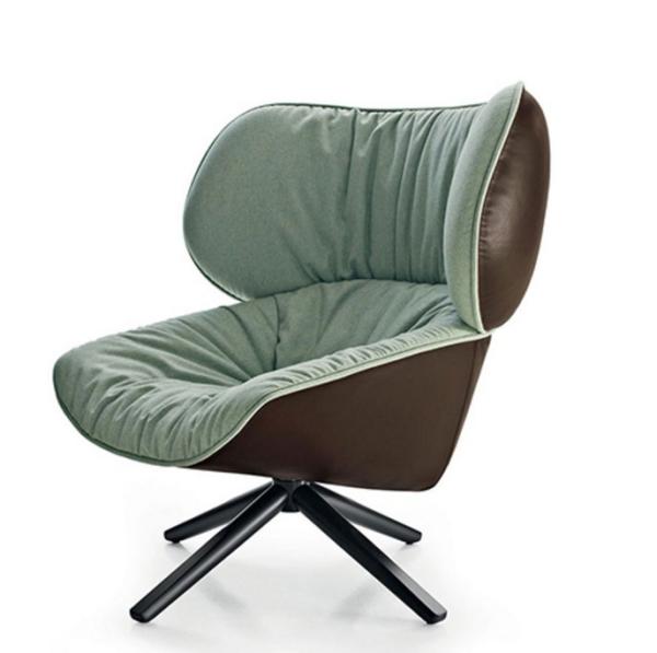 Recliner Italian Designer Classic Modern Luxury Fiberglass Upholstered PU