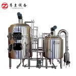 500L - 3000L Micro Beer Brewing Equipment For Micro Brewery And Beer Factory