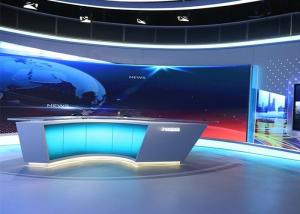 Wholesale Small Pixel Pitch Indoor Curved RGB LED Screen For Studio Conference from china suppliers