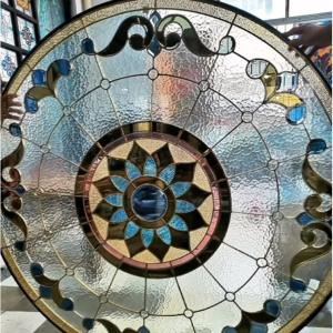 Wholesale Islam Dome Triple Glazing Tempered Stained Glass For Mosque Handmade Decorative Dome Skylight from china suppliers