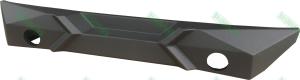 Wholesale Rear bumper steel / aluminium alloy black / silver X rear bumper for Jeep wrangler JK from china suppliers