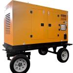 Direction Injection 100KW Dongfeng Kangmingsi Diesel Generator Set for Mobile
