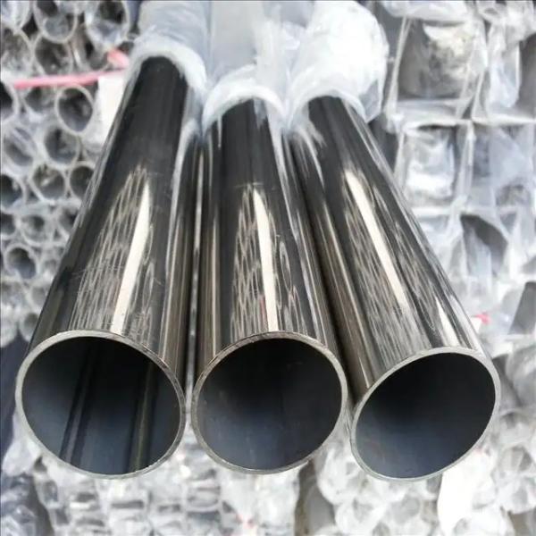 Decorative Seamless Round Stainless Steel Tube SUS 201 SUS304L SUS316 SUS316L