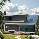 Prefabricated Building Partner Container Capsule House / Space Cabin House Home
