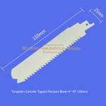 Tungsten Carbide Tipped Recipes Blade 6"-6T 150mm,Reciprocating
