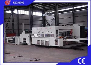Wholesale Auto Feeding Cutting Carton Printing Machine / Flexo Printing Slotting Machine from china suppliers