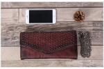 New England retro leather ladies clutch evening bag temperament rivet bag hand