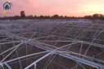 Steel Frame Agricultural Multi Span Greenhouse For Year Round Crop Production