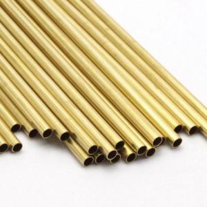 China Straight Seamless Copper Tube , Copper Alloy Pipe For Air Conditioner Connecting on sale