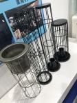 24 Wires 20 Wires Filter Bag Cage High Temperature Silicon Coating