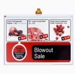 13.3 Inch Extra Large Size Advertising E Paper Panel Fast Refresh 4-Color E