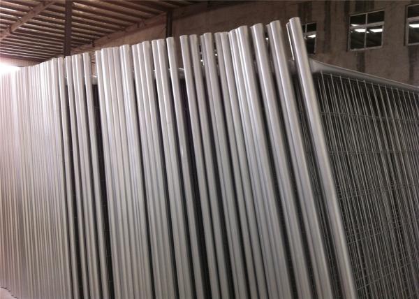 Free Standing Metal Fence Construction Fence Panels OEM / ODM Acceptable