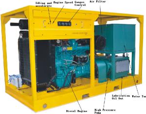 Wholesale Diesel Engine Drive Pipeline Pressure Test Pump ISO9001 110KW For Safety Valves from china suppliers