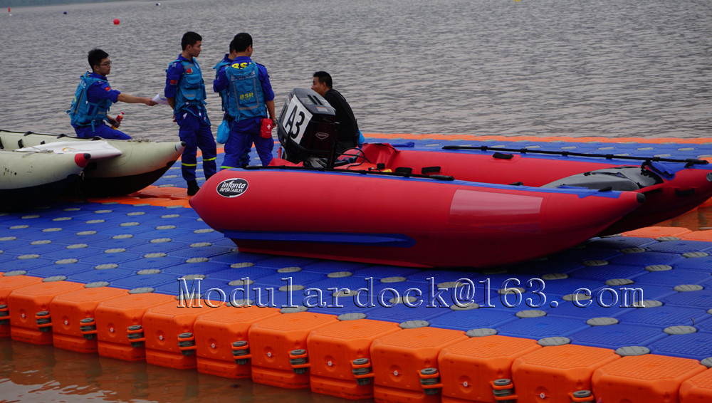 Pontoon for dock high bouyancy modular floating pontoon for hot sale