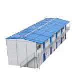 Zontop China prefab duplex K house Prefabricated modular Buildings Prefab Coffee