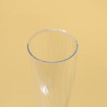 Personalized Disposable Clear PS Plastic Cups Champagne Glasses For Wine