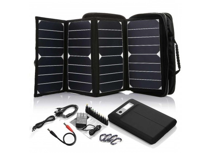 Digital Camera Solar Charger Bag Monocrystalline Silicon Panel Easy Folded