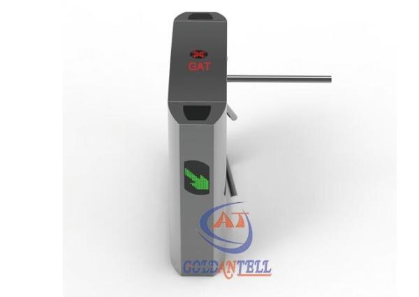 Entrance & Exit Tripod Access Control Turnstiles IC ID Card Fingerprint Token