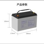 AGM12V100AH Ris Lead Acid Maintenance-Free Battery for Solar Energy Storage and