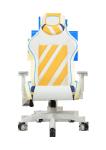 Soft HR Foam White Cream Ergonomic Gaming Chair 3D Armrest For Child
