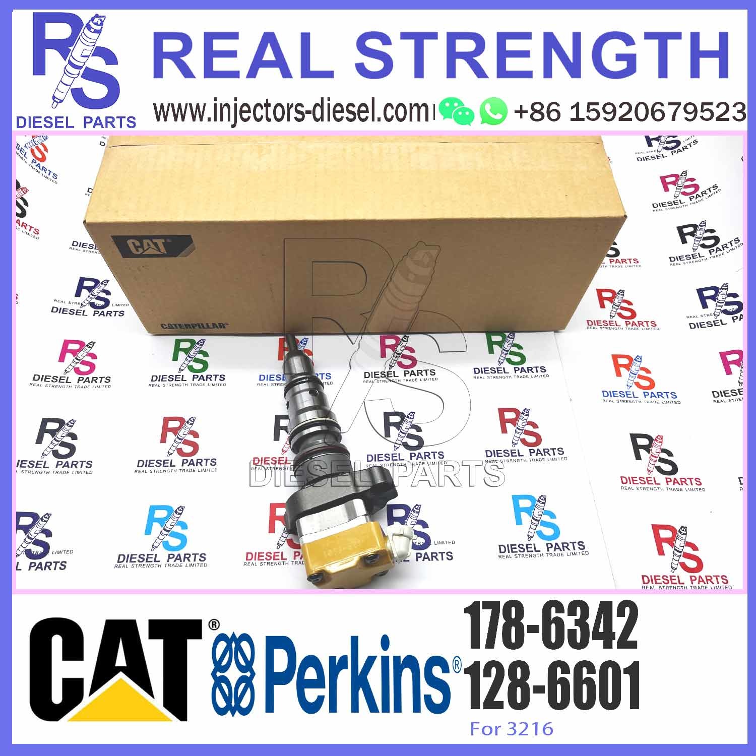 Excavator Diesel Fuel Injector 177-4754 178-6342 178-0199 10R-9237 For Caterpillar Engine 3126 3126B 3126E
